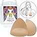 Bravo Triangle Plus bra pad inserts: shaper with push up inside. (Nude, A/B)
