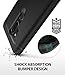 Ringke Onyx Compatible with LG G7 ThinQ Case Brushed Metal Design Flexible & Slim Dynamic Stroked Line Pattern Durable Anti Slip Shock Absorbent Cover for G7 Thin Q - Black
