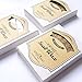 UNIQOOO Arts & Crafts Pack of 12 Vintage Antique Copper Sealing Wax Sticks with Wick for Wax Stamp, Great for Decoration of Cards Envelopes, Wedding Invitations, Wine Packages