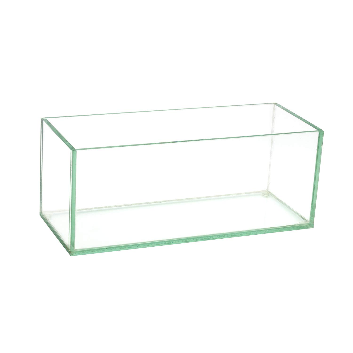 Royal Imports Glass Flower Vase with Decorative Central Shaft for Wedding or Home 10 Inch Claro