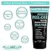 Charcoal Peel Off Face Mask - Blackhead Remover - Brightening & Exfoliating Facial Mask - Purifying Pore Minimizer - Bamboo Detox Peel Off for Smooth Clear Skin - Helps Reduce Acne & Dark Spots