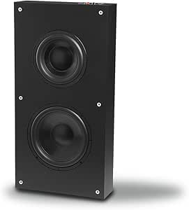  Osd Audio 300w In Wall Dual Drive Subwoofer Sealed Enclosure Speaker 8 Woofer Sl800 Electronics