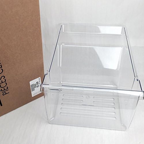 2218141 Genuine OEM Whirlpool FSP Refrigerator Crisper Drawer Pan Assembly