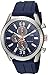 Citizen Men's 'Drive' Quartz Stainless Steel and Polyurethane Casual Watch, Color:Blue (Model: CA0661-01L)