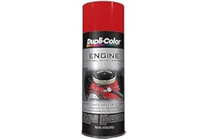 Dupli-Color CDE165300 Engine Paint with Ceramic, Red, 12 Ounce, 1 (Non-Carb Compliant) (CDE1653)