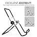 Moko Foldable Tablet Stand, 2 Pack Adjustable Metal Holder for 9-12.9