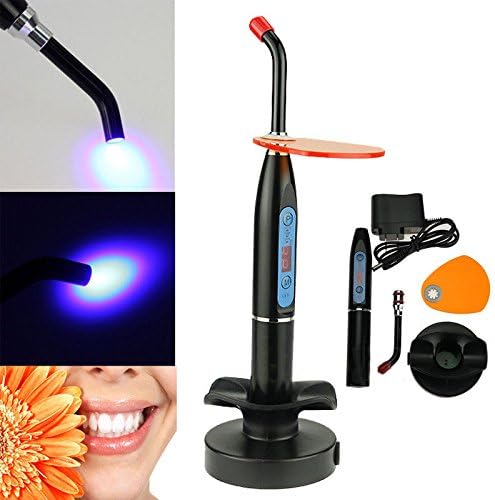 APHRODITE 2 Colors 5W Wireless Cordless LED Light Lamp 1500mw Tools USA Shipping (Black)