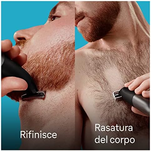 Regolabarba Uomo e Rasoio Elettrico Barba Series X, Xt5200, Nero