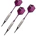 Soft Tip Darts Set - 18g Darts Plastic Tip - 16g Dart Barrels w/ 50 O-Rings + 6 Shafts（Aluminum & White Plastic Rods + Extra 50 Replacement Soft Tips Accessories for Electronic Dart Board