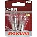 SYLVANIA - 2357 Long Life Miniature - Bulb, Ideal for Daytime Running Lights (DRL) and Back-Up/Reverse Lights (Contains 2 Bulbs) primary