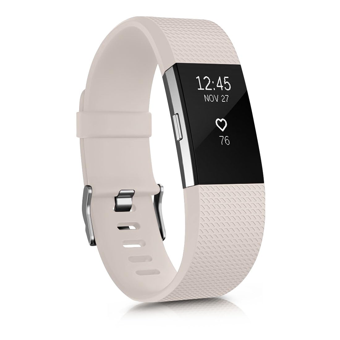 Demark For Fitbit Charge 2 straps for Women, Replacement strap for Fitbit charge 2 strap, Adjustable Sport Wristbands, Starlight, Small(5.5"-6.7") — image 1