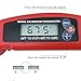 Instant Read Cooking Food Thermometer - Collapsible Pocket Thermometer with Magnetic Back, Long Probe Digital Meat Grilling Thermometer w/LCD Screen - for Food, Meat, Grill, BBQ, Milk and Bath Water