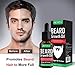 Beard Growth Oil, Natural Beard Mustache Oil Facial Hair Growth Faster Great Beard Shaping Tool for Men Care (30ml)