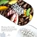 Jakawin Bride Crystal Wedding Hair Piece Rhinestone Hair Comb Bridal Hair Accessories for Women HC046 （Silver）