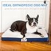 Simmons Beautyrest Thera Bed Orthopedic Memory Foam Dog Bed and Kennel / Crate Mat
