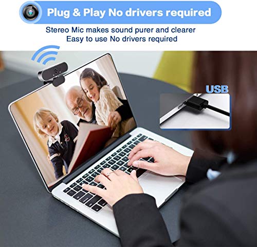 Webcam-with-Microphone-1080P-Laptop-Plug-and-Play-USB-PC-Webcam-Full-HD-Widescreen-Webcam-with-120-Degree-Live-Streaming-View-Angle-Web-Camera-for-Video-Calling-Recording-Conferencing