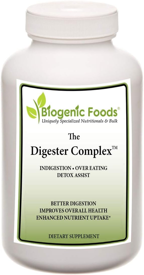 Digester Complex - Improve Digestion with Natural Digestive Enzymes, Veggie Capsules