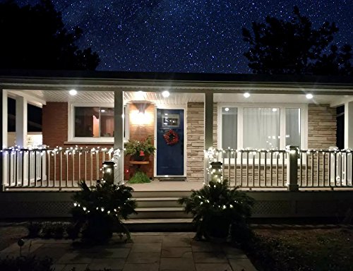 13.5W LED Sensor Lights Bulb Dusk to Dawn A20, 100W Equivelent Light Bulbs with Photocell, Auto Indoor/Outdoor Lighting Lamp for Porch, Hallway, Patio, Garage (E26/E27, 1200lumen, 6000K) 2Pack - Thumbnail 5