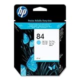 Hewlett Packard 84 69-ml Light Cyan Ink Cartridge (C5017A)