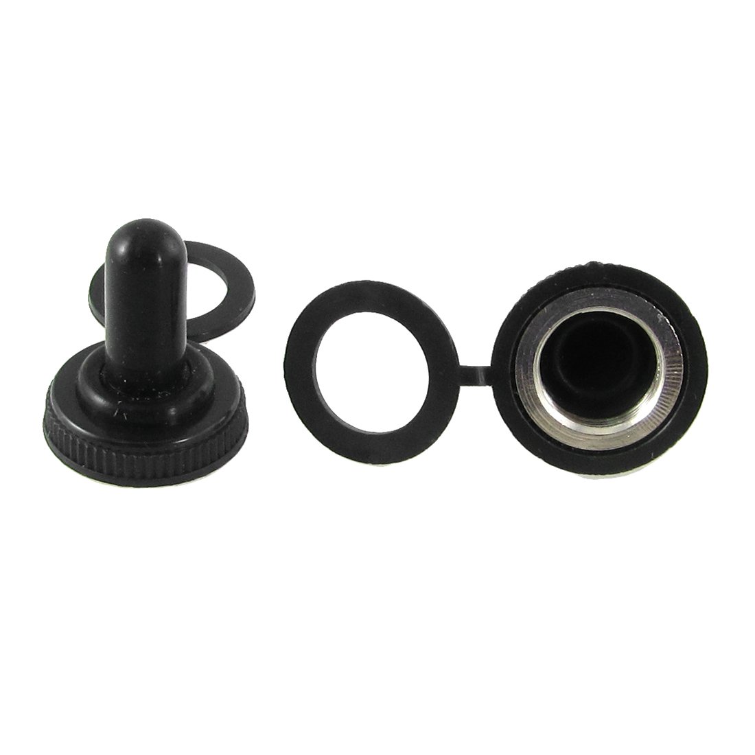 Sourcingmap 15x 11mm 7/16" Waterproof Toggle Switch Rubber Cover Cap Seal