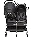 Maxi-Cosi Dana for2 Double Side by Side Stroller with Infant Car Seat Adapters, Devoted Black, One Size