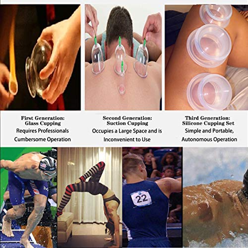 4 Sizes Cupping Therapy Set-Professional Cupping Therapy Studio and Household Silicone Cupping Set, Stronger Suction… - Image 6