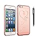 iPhone 6S Case, iPhone 6 Case, Cellaria Crystal Heart Series - [Electroplate Bumper] Slim Luxury Lightweight Clear TPU Case Cover for Apple iPhone 6S/6 (4.7 Inch), Rose Gold