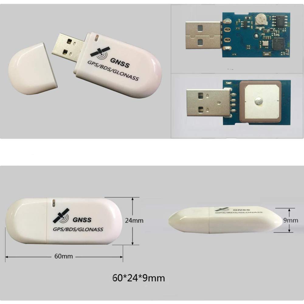 Geekstory G72 G-Mouse USB GPS Dongle Glonass Beidou GNSS Receiver Module for Raspberry Pi Linux Window Geekstory, Better Than vk-172 GPS
