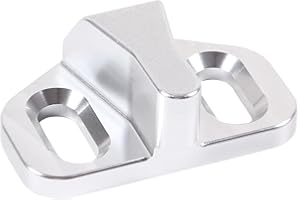 FGTAGTAL Tailgate Lock Buckle Replacement Fit for Toyota FJ Cruiser 2007-2021, Sequoia, Tundra, Takuma, 4RUNNER, Prado 120 150, Lexus GX460 GX470 2003-2021, RAV4 2006-2012, Reduce Abnormal Noise (Silver)