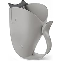 Skip Hop Moby Bath Rinse Cup: Tear-free Waterfall Rinser, Grey