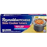 Reynolds Kitchens Slow Cooker Liners, Small (Fits 1-3 Quarts), 5 Count
