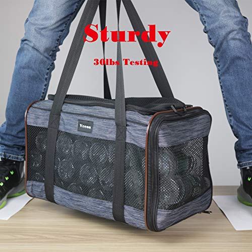 Vceoa Airline Approved SoftSided Pet Travel Carrier for Dogs and Cats