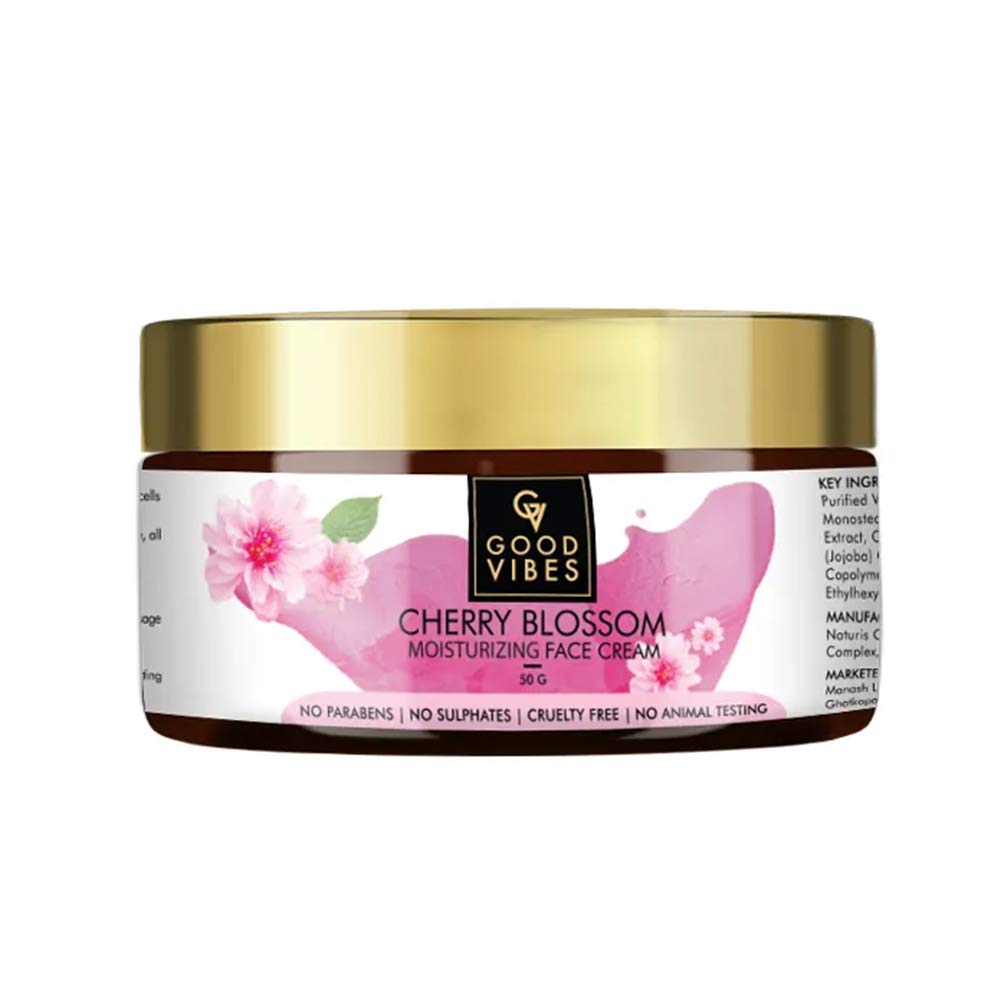 cherry blossom moisturizing cream