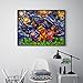Uhomate Vincent Van Gogh Starry Night Posters Winnie The Pooh Winnie Pooh Inspired Home Canvas Wall Art Anniversary Gifts Baby Gift Nursery Decor Living Room Wall Decor A014 (8X10)