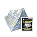 Rudolph's Emergency Survival Shelter Tent | 2 Person Mylar Thermal Shelter | 8' X 5' All Weather Tube Tent | Reflective Material| Lightweight | Waterproof | Best Survival Gear