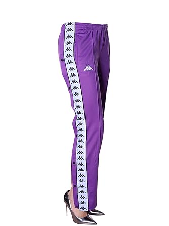 Kappa 222 Band Wastoria Snaps Slim Schlanke Damenhose Viola 303GFY0A78