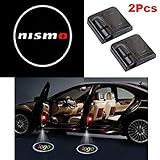 2X Nismo Car Door Welcome LED Lights Courtesy Projector Ghost Shadow Sticker Fit For Your Vehicle Look Nicer