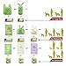 Green N Pack Dog-Waste Refill Bags, Compact Refill Packs, 200 Bags, 10 Rolls (More Bags & Less Waste)