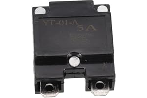 Automatic Reset Relay Current Overload Protector for Children Electric Ride On Cars, Thermal Fuse Switch 5A-30A Optional, RC 