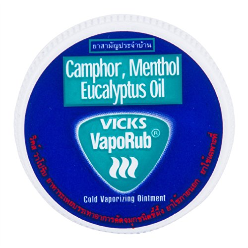 Vicks Vaporub Camphor, Menthol Eucalyptus Oil,Cold Vaperizing Ointment
