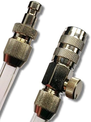 Senjo Color | Airbrush Hose 3m with Quick Coupling and fine pressure control | Made in Germany