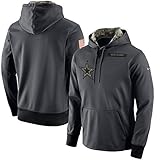 Men's Nike Dallas Cowboys Salute to Service Fleece Pullover Hoodie