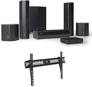 Enclave EA-200-HTIB CineHome II Wireless 5.1 Home Theater Surround Sound - CineHub Edition Bundle with Deco Mount 37