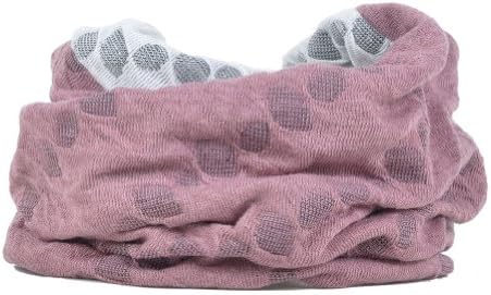 LOCOMOWomen Girl Double Sided Color Headband Hat Neck Warmer Scarf FFH076