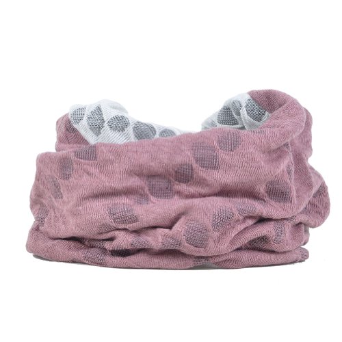 LOCOMOWomen Girl Double Sided Color Headband Hat Neck Warmer Scarf FFH076