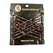Greatstar EZ Stretch Pearls Combs For Girl, Magic Beading Hair Comb-Double Clips Hair Styling Accessories for Women Girls Hair Beauty (Coffee)