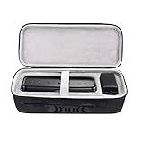 Esimen 2018 Design Hard Case for Anker SoundCore Pro+ 25W Bluetooth Speaker Carry Bag Protective Box (Black+Gray)