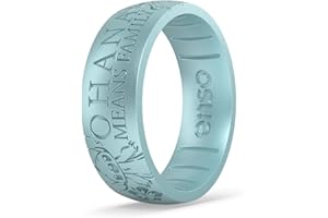 Enso Rings Disney Lilo & Stitch Silicone Ring Collection - Comfortable and Flexible Design