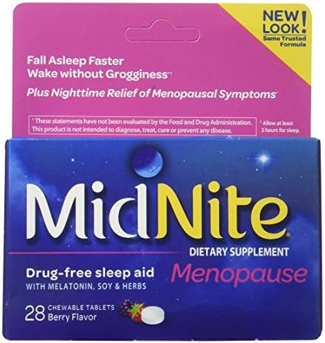 Midnight For Menapause Size 28ct Midnite For Menopause 28ct