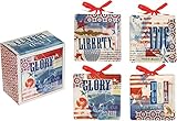 Manual Land of Liberty Decorative Mini Plate Set of Four